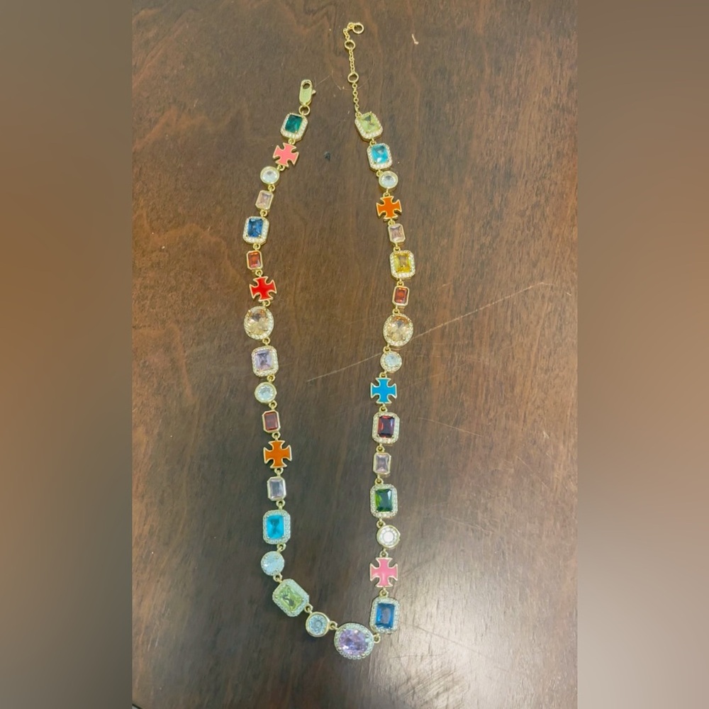 ⚜️Christen Marie Solstice Bright Gemstone in yellow gold overlay